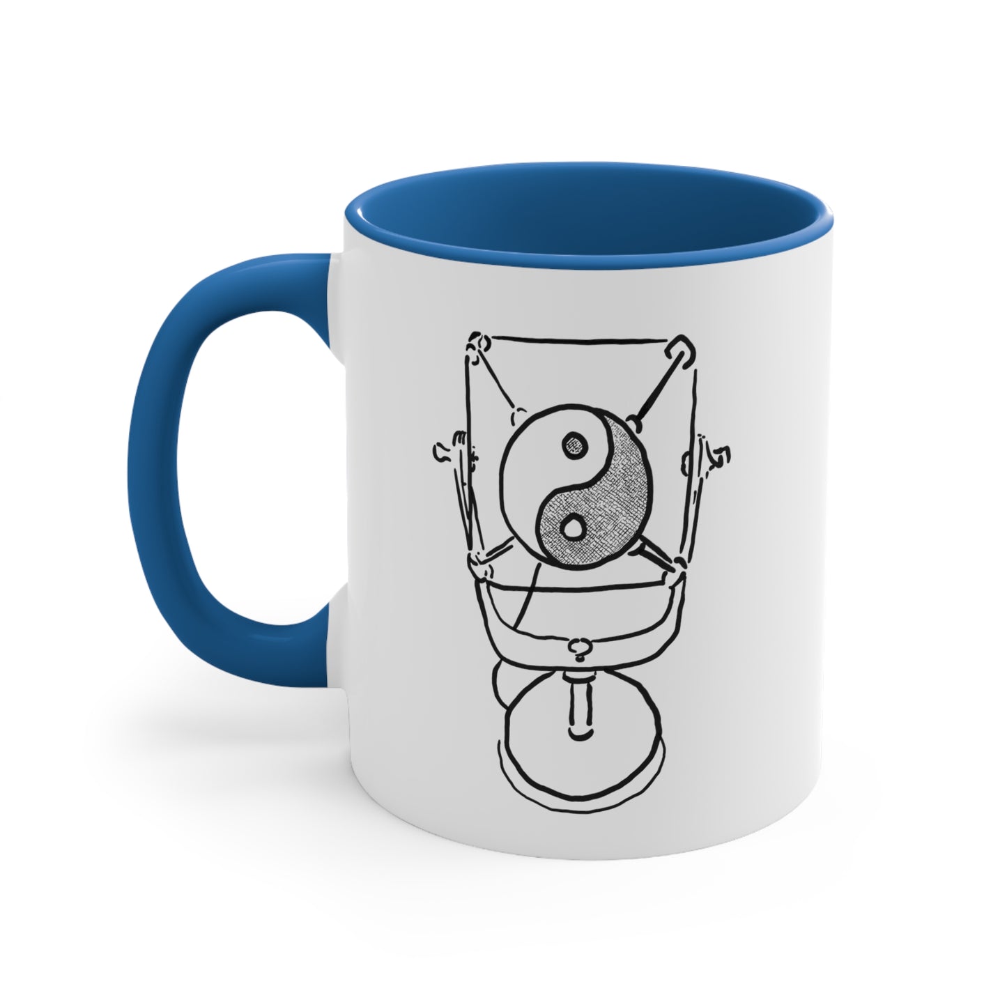 Yin Yang Microphone mug