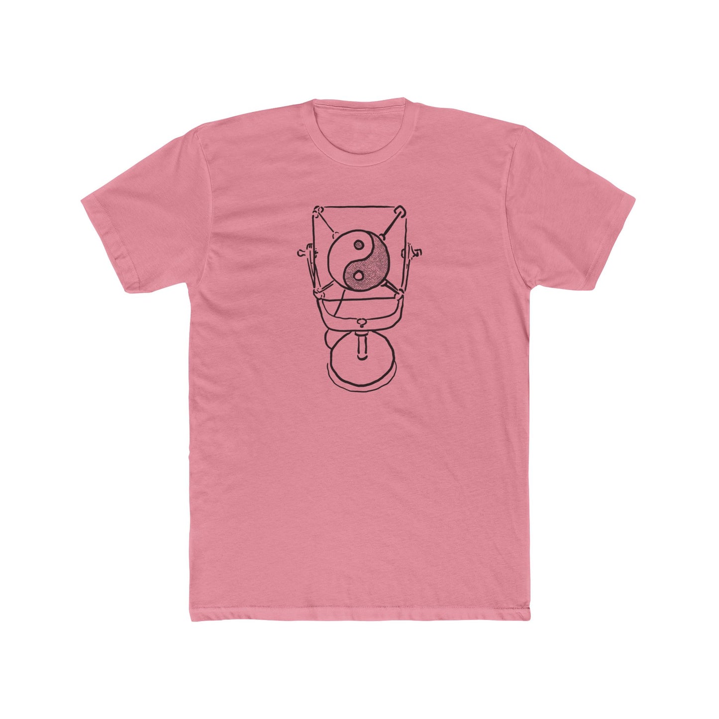 Yin Yang Skate T-Shirt — Minimalist Skateboard Graphic Tee