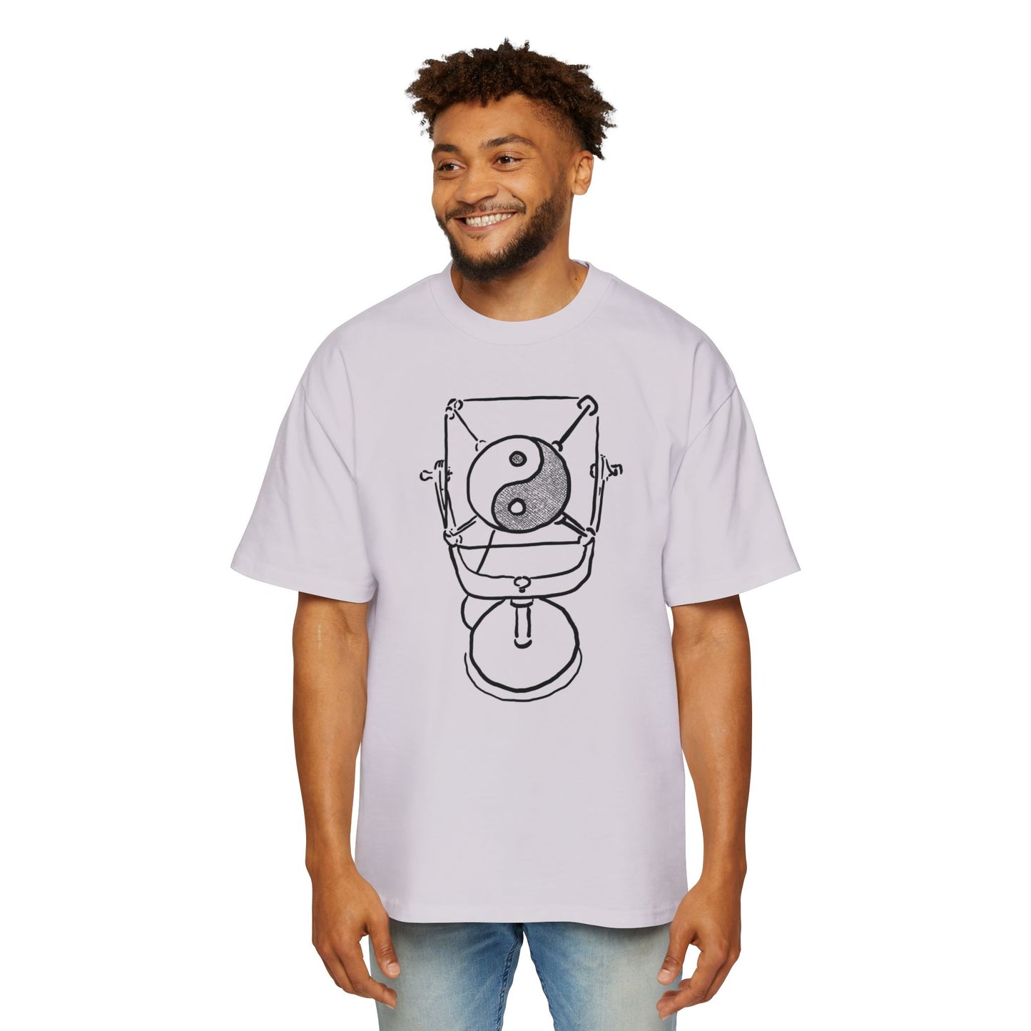 Men's Heavy Oversized Tee