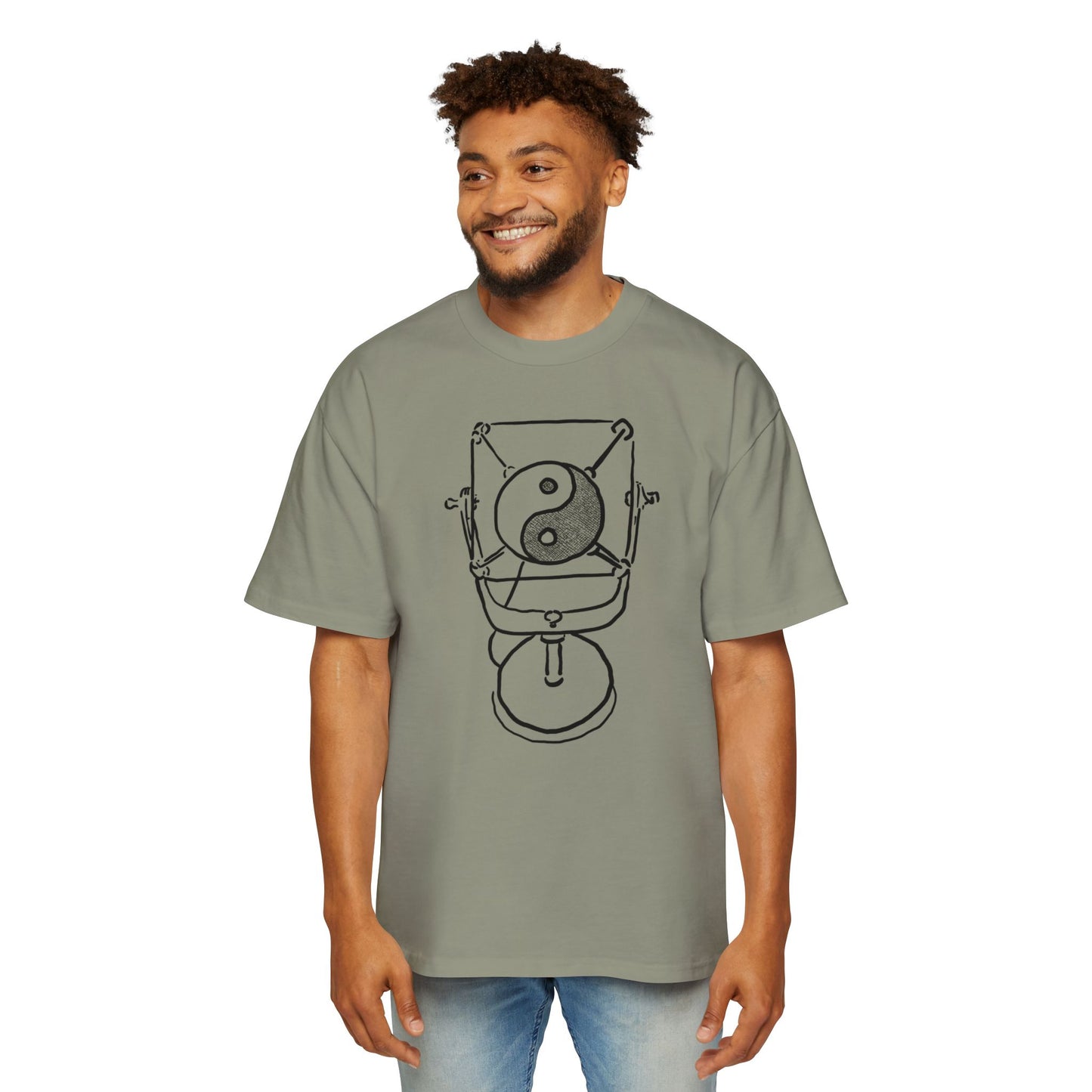 Men's Heavy Oversized Tee