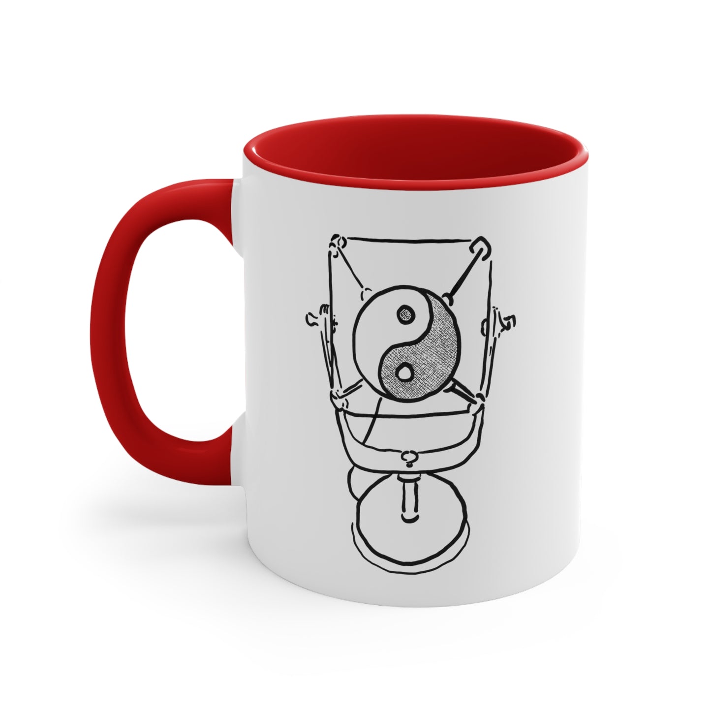 Yin Yang Microphone mug